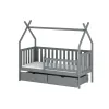 Παιδικό Κρεβάτι Montessori Teepee SIMBA 80x190 grey