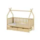 Παιδικό Κρεβάτι Montessori Teepee SIMBA 80x190 pine Παιδικό Κρεβάτι Montessori Teepee SIMBA 80x190 pine