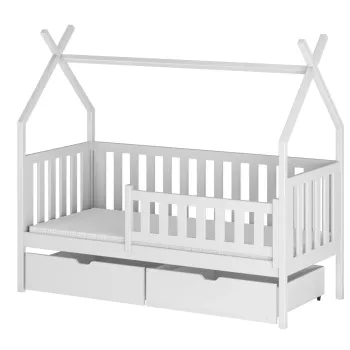 παιδικό Κρεβάτι Montessori Teepee SIMBA 90x180 white 