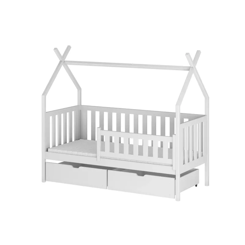 παιδικό Κρεβάτι Montessori Teepee SIMBA 90x180 white