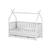 TYTUS 90x180 white teepee bunk bed Lano Furniture