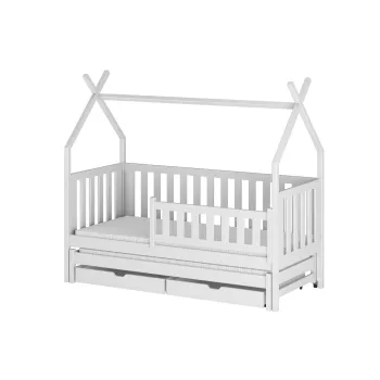 TYTUS 90x180 white teepee bunk bed Lano Furniture