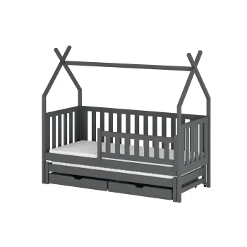 TYTUS 90x180 graphite teepee bunk bed Lano Furniture