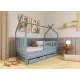 TYTUS 90x180 grey teepee bunk bed Lano Furniture