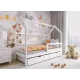OSKAR 90x180 pine childrens house bed Lano Furniture OSKAR 90x180 pine childrens house bed Lano Furniture