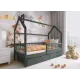 OSKAR 80x190 graphite childrens house bed Lano Furniture