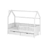 NATAN 90x180 white childrens house bed Lano Furniture