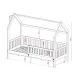 NATAN 90x180 graphite childrens house bed Lano Furniture NATAN 90x180 graphite childrens house bed Lano Furniture