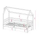 Κρεβάτι Σπιτάκι Montessori LILA 70x160 pine