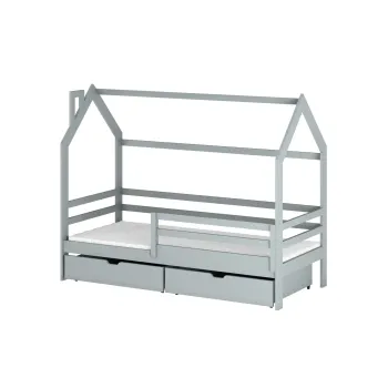 Κρεβάτι Σπιτάκι Mostessori LILA 70x160 grey 