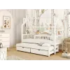 PAPI 80x190 white childrens house bed Lano Furniture