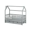 PAPI 80x190 grey childrens house bed Lano Furniture