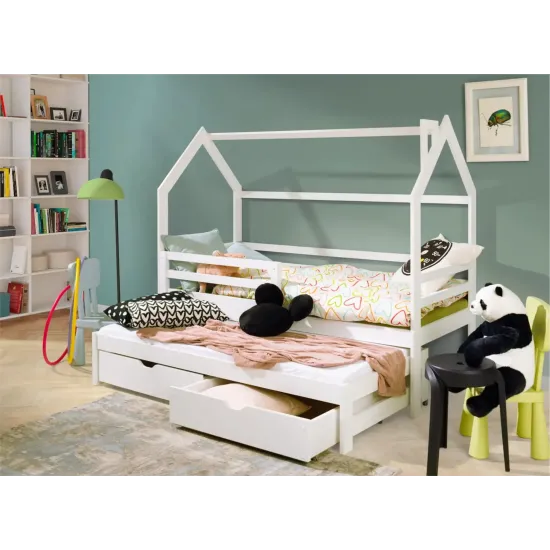 Παιδικό Κρεβάτι Σπιτάκι DISNEY 80x170 - grey Παιδικό Κρεβάτι Σπιτάκι DISNEY 80x170 - grey