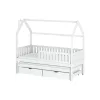 MONKEY 80x190 white childrens house bed Lano Furniture