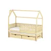 MONKEY 90x180 pine childrens house bed Lano Furniture