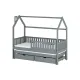 MONKEY 80x190 grey childrens house bed Lano Furniture MONKEY 80x190 grey childrens house bed Lano Furniture