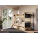 MODERNO 80x180 gray bunk bed Lano Furniture MODERNO 80x180 gray bunk bed Lano Furniture