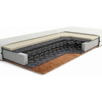 ASTI 140x190 firm 15 cm spring coconut-latex mattress Lano Furniture