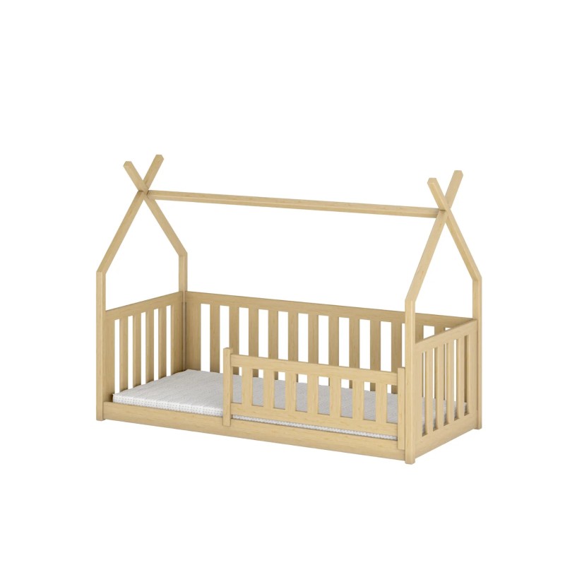BODZIO 80x160 pine teepee childrens cot bed Lano Furniture