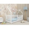 BODZIO 80x180 white teepee childrens cot bed Lano Furniture