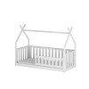 BODZIO 80x200 white teepee childrens cot bed Lano Furniture