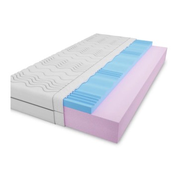 RUMBA 70x140 medium firm 14 cm foam-with profiled foam mattress Lano Furniture
