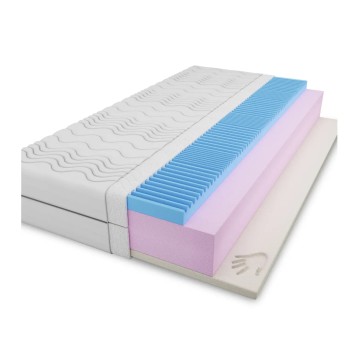 TEBE 100x190 medium firm 17 cm foam-with visco foam mattress Lano Furniture