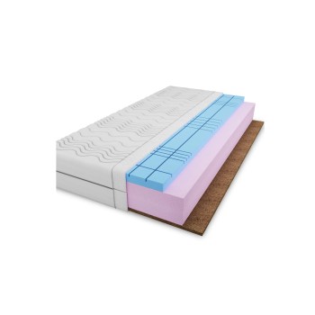 MALIA 90x170 medium firm 15 cm foam-coconut mattress Lano Furniture