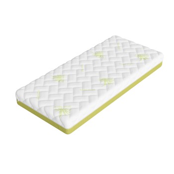 STRONG 70x180 medium firm 13 cm foam-aloe mattress Lano Furniture