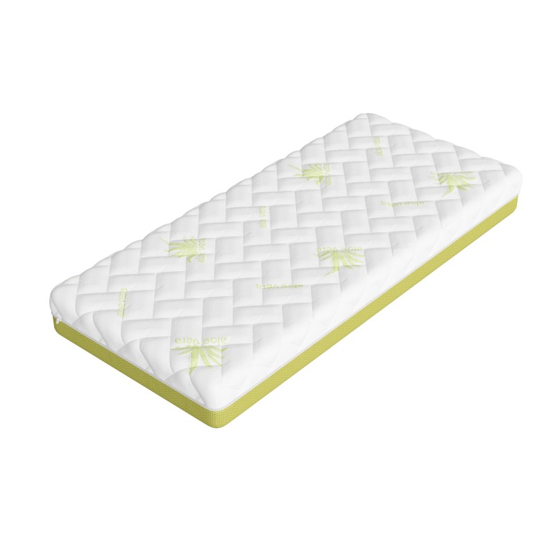 STRONG 80x200 medium firm 13 cm foam-aloe mattress Lano Furniture