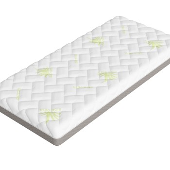 FITTED 90x190 medium firm 13 cm aloe with visco foam mattress Lano Furniture