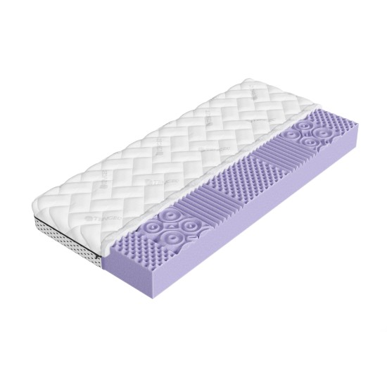 SPA 70x180 medium firm 13 cm profiled foam with antibacterial properties mattress Lano Furniture SPA 70x180 medium firm 13 cm profiled foam with antibacterial properties mattress Lano Furniture