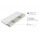TIGER 70x160 medium firm 13 cm profiled massage foam mattress Lano Furniture