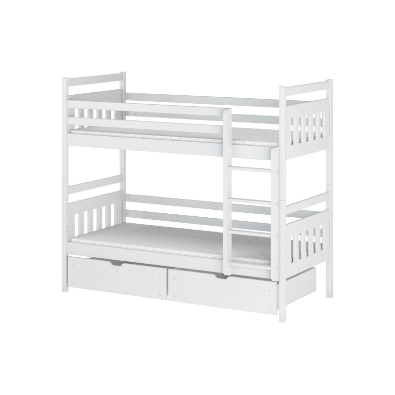 Παιδική Κουκέτα - ADAS 80x200 White