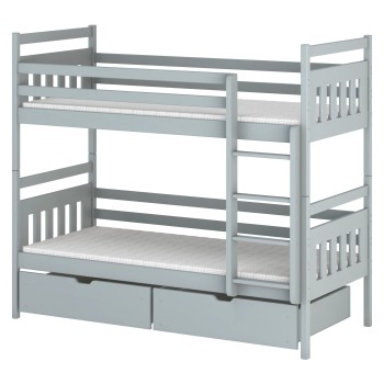 Παιδική Κουκέτα - ADAS 80x200 Grey 