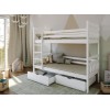 Παιδική Κουκέτα - ADAS 90x190 grey bunk bed Lano Furniture