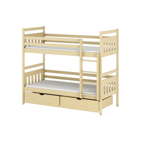 Παιδική Κουκέτα - ADAS 90x200 Pine