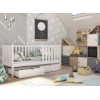 ALICJA 90x200 white childrens bed Lano Furniture