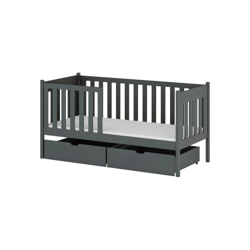 ALICJA 80x160 graphite childrens bed Lano Furniture