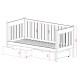 ALICJA 80x180 grey childrens bed Lano Furniture ALICJA 80x180 grey childrens bed Lano Furniture