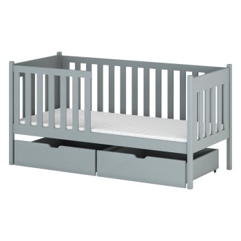 ALICJA 80x200 grey children's bed Lano Furniture