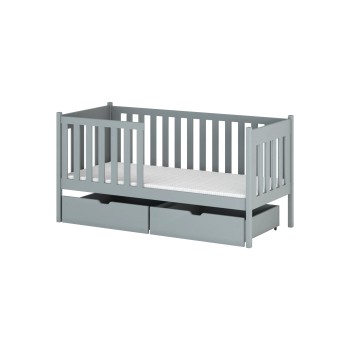 ALICJA 80x200 grey children's bed Lano Furniture