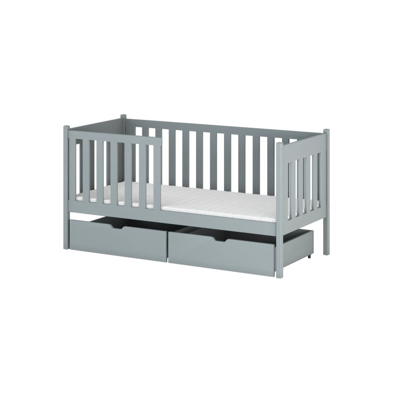 ALICJA 80x200 grey childrens bed Lano Furniture