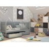 ALICJA 90x190 grey childrens bed Lano Furniture