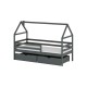 ARON 80x200 graphite childrens bed Lano Furniture