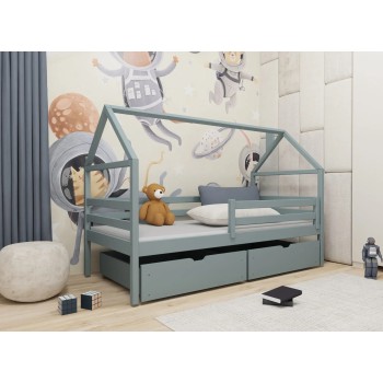 ARON 90x190 grey children's bed Lano Furniture
