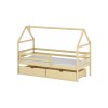 ARON 80x180 pine childrens bed Lano Furniture