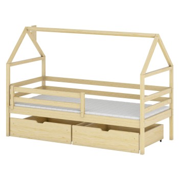 ARON 80x200 pine children's bed Lano Furniture