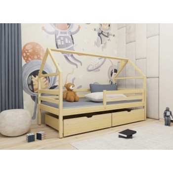 ARON 80x200 pine children's bed Lano Furniture