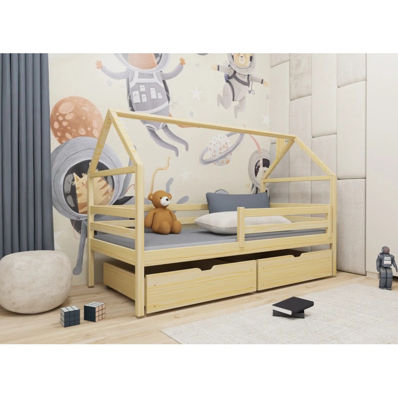 ARON 90x190 pine childrens bed Lano Furniture
